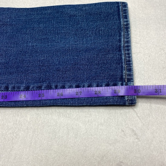 Levi's Bold Curve Classic Rise straight blue jeans size 0/25 - Picture 5 of 8